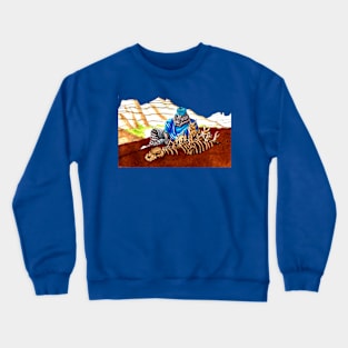 godzilla archeologist Crewneck Sweatshirt